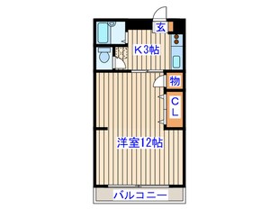 シェモア泉中央の物件間取画像